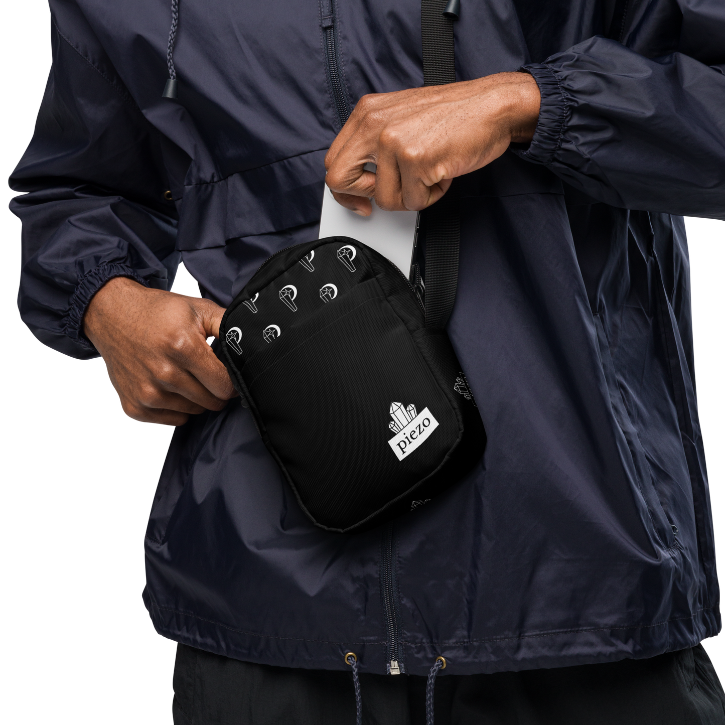 Piezo Crystal P Crossbody Bag