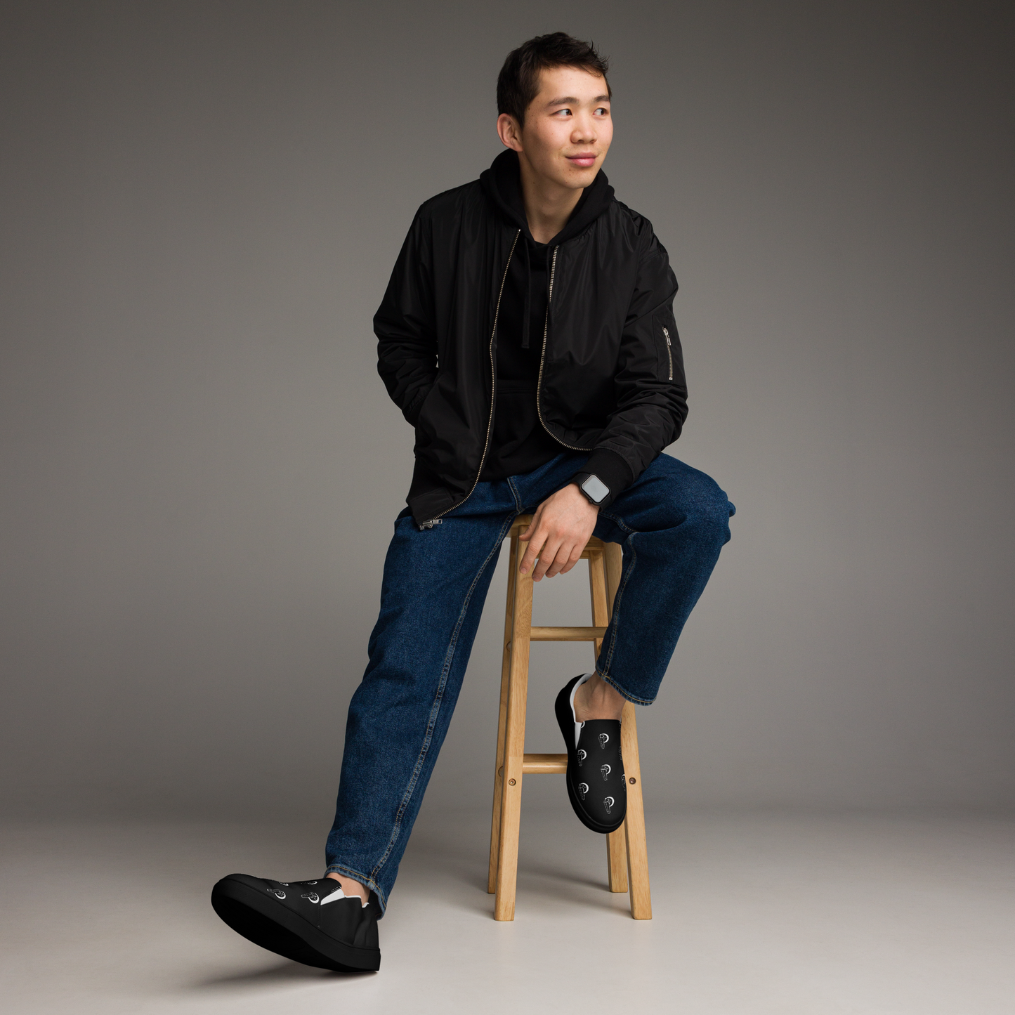 Piezo Wattage Slip-on Shoes